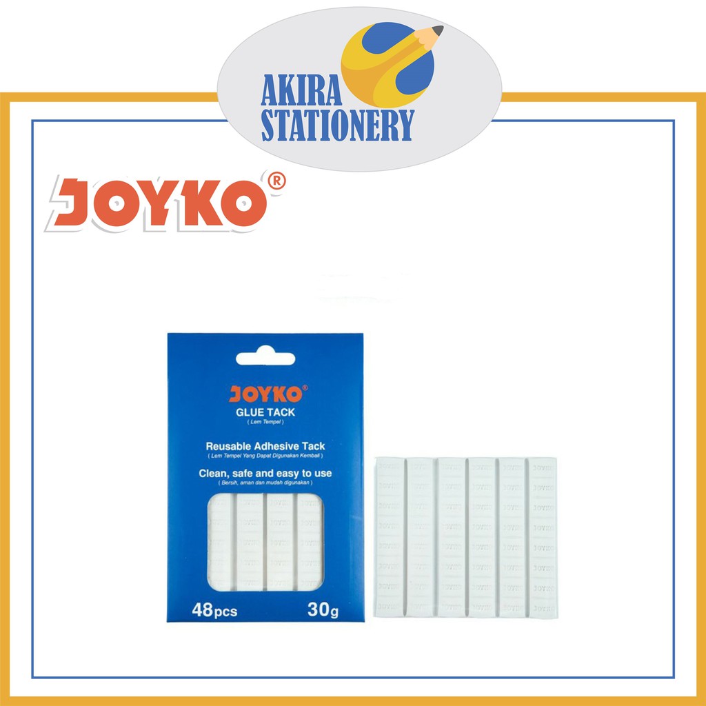 

JOYKO Glue Tack GLTK 1001 / Busa Karet Lem Tack It / Lem Tempel Pasang GLTK-1001 ( 1 PAK )