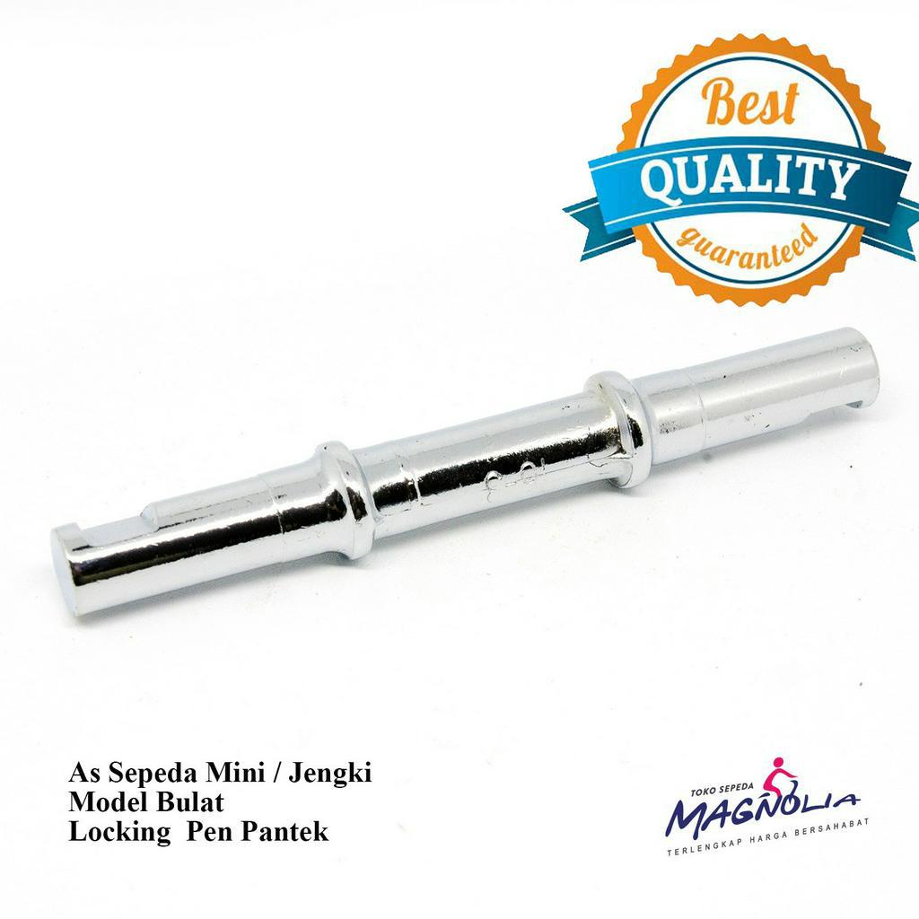 As Tengah Sepeda Onthel Model Bulat BB Axle Sepeda Onthel