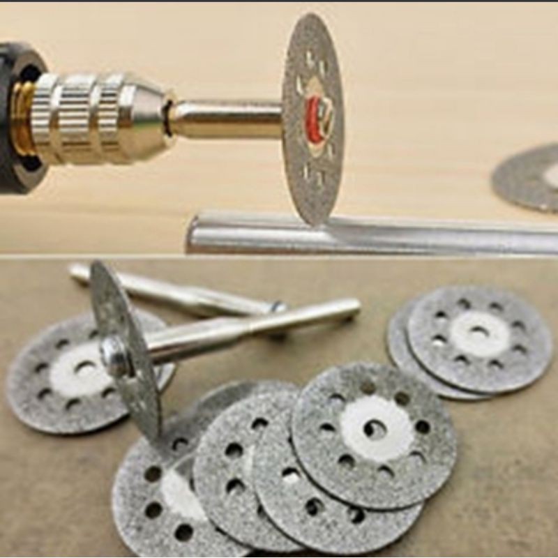 Diamond Cutting Wheel Mata Potong Logam Batu Mini Gerinda