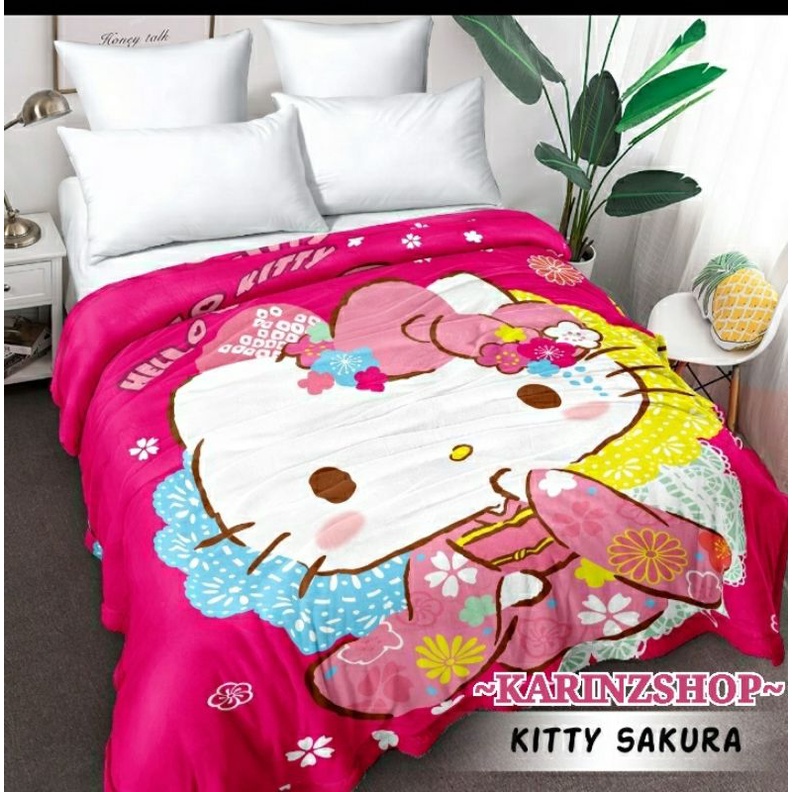 Selimut Internal 160 160x200 KITTY SAKURA/Kitty&amp;Daniel