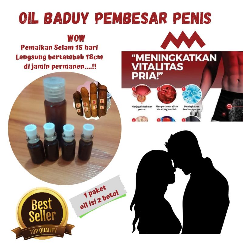 Oil Pembesar Mr.P Asli Dari Baduy