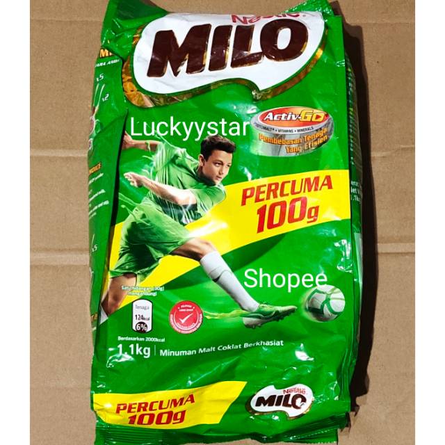 Milo Malaysia 1kg 1000 gram