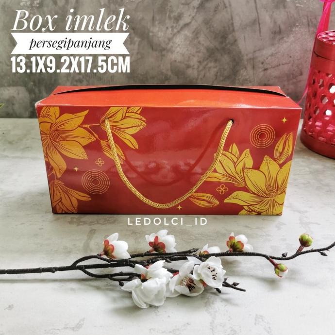 

BOX TOPLES COOKIES IMLEK SINCIA CNY MODEL PERSEGI PANJANG ledolci92 Ayo Beli