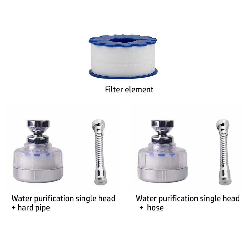 Solighter Saringan Air Keran Filter Air Keran Bisa Dicuci Slashproof Nozzle Water Faucet Sprayer