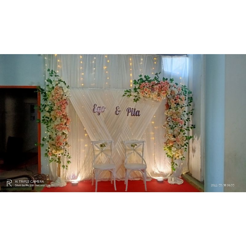 dekorasi tunangan area tulungagung