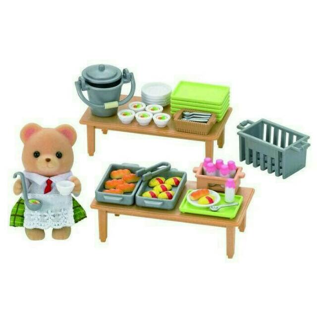 Sylvanian Families Rare - School Lunch Set