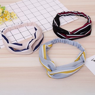 DODORY Bando Motif Wanita  Headband Bandana Simpul Cewek Fashion