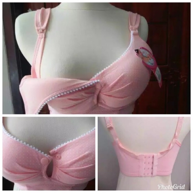 bra menyusui Cup busa tanpa kawat kait 4