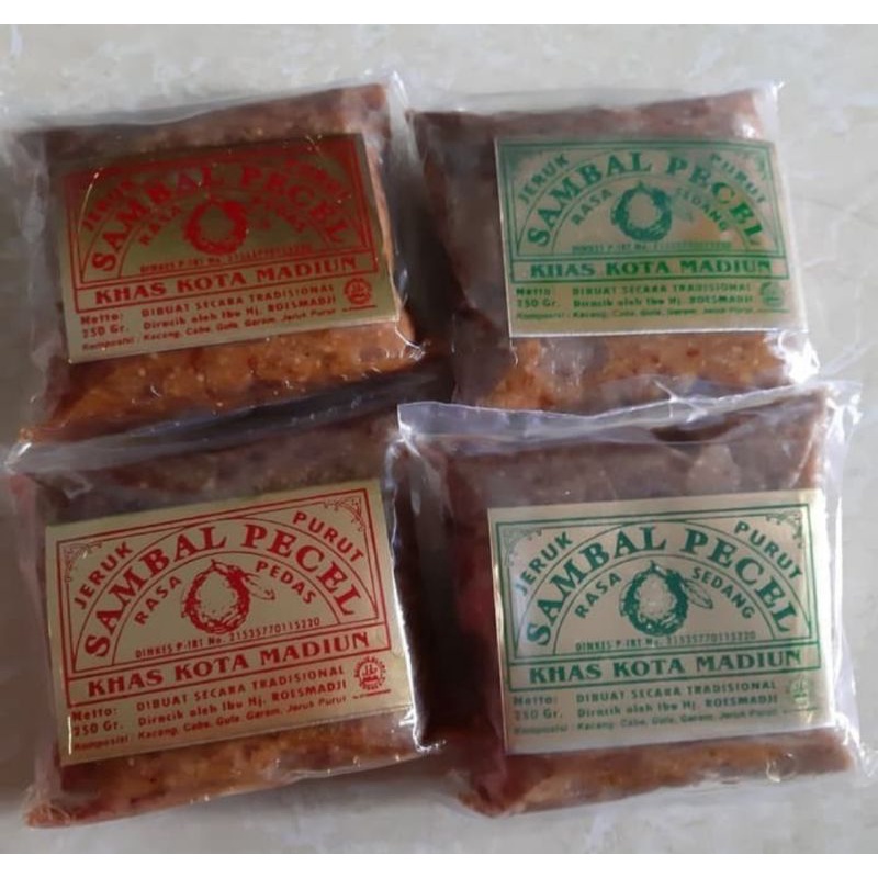 

Sambal Pecel Asli khas Madiun