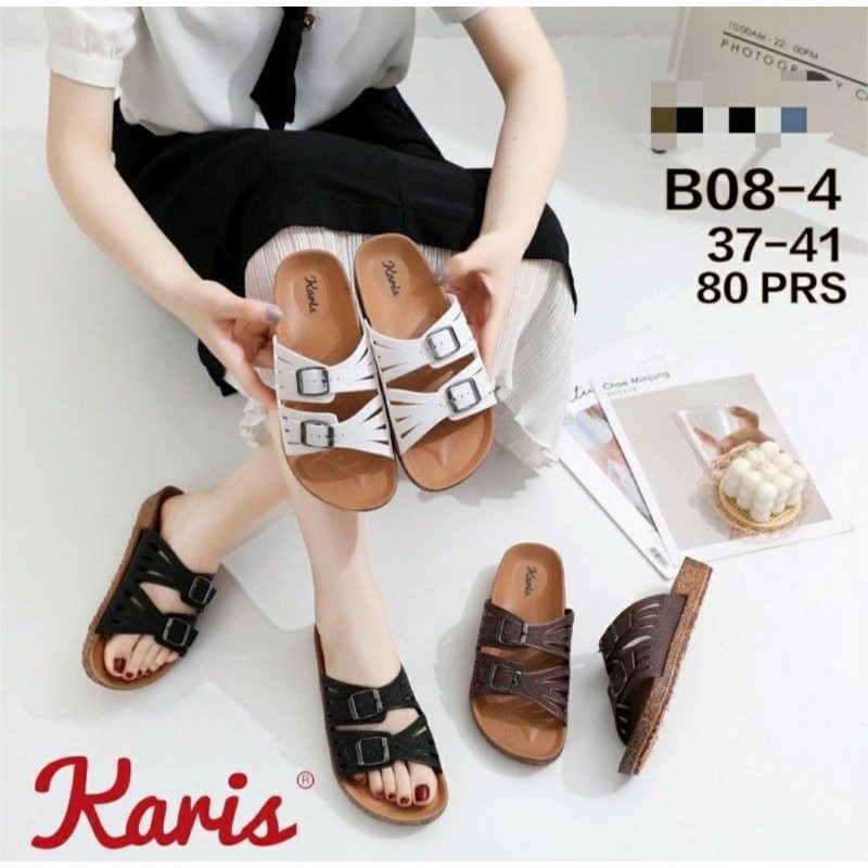 KARIS B08-4 / SANDAL SLOP BAN 2 GESPER