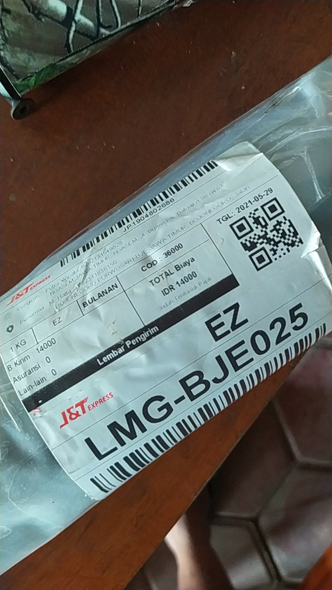 Mulsa Hitam Perak - Plastik Bedengan Lebar 1 Meter Berat 1 Kg