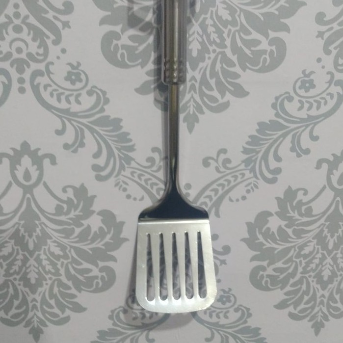 SHENAR SPATULA CENTONG SAYUR SODET SUSUK SUTIL PENGGORENGAN SET ALAT MASAK STAINLESS STEEL SATUAN
