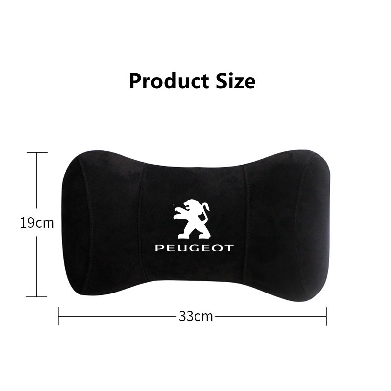 G-club Bantal Leher Bahan Kulit Rusa Untuk Jok Mobil Peugeot