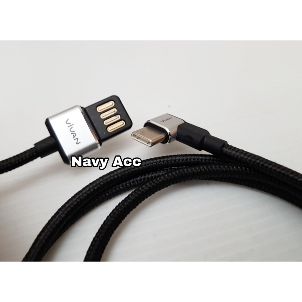 Kabel Data Gamer Vivan TYPE C Kabel Fast Charging TYPE C Gamers BWC100