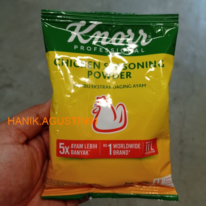 

Knorr Chicken Seasoning Powder 200g / kaldu ayam Maribeli91