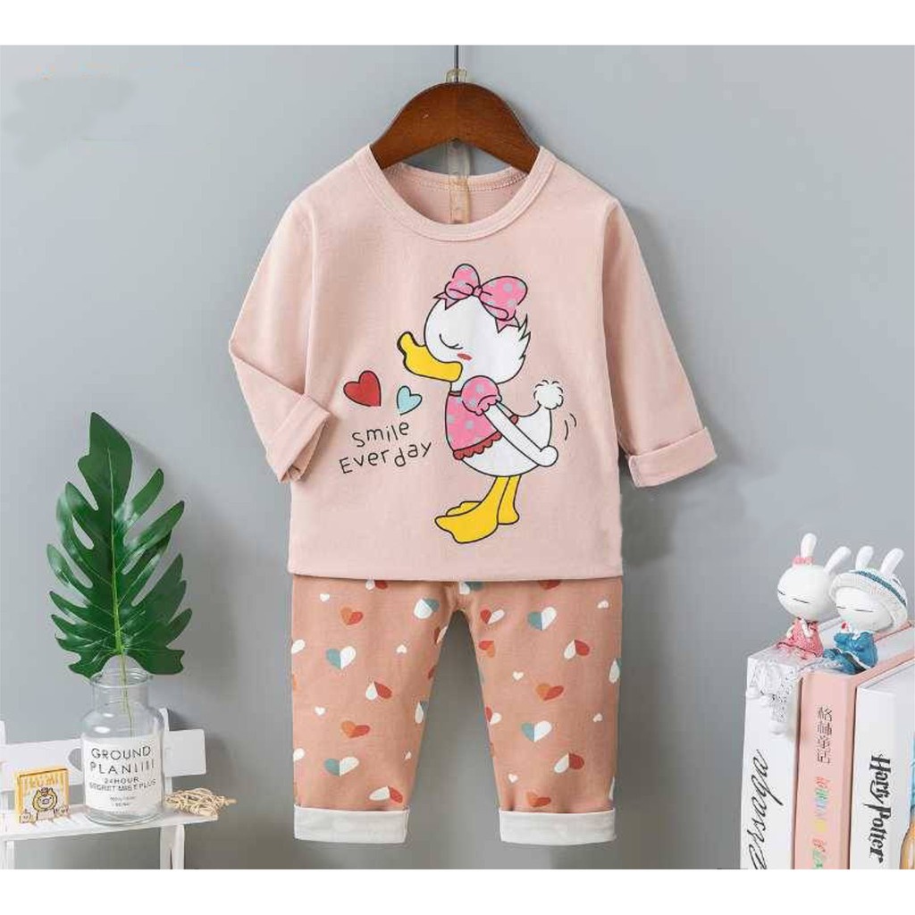 Smile Daisy PP Harga  1 Seri Dapat 3 Stel Baju Celana  