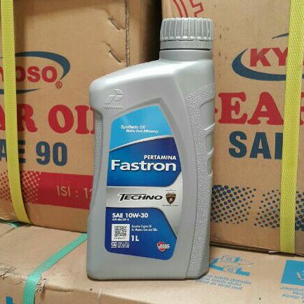 OLI MESIN MOBIL BENSIN PERTAMINA FASTRON TECHNO 10W-30 1 LITER