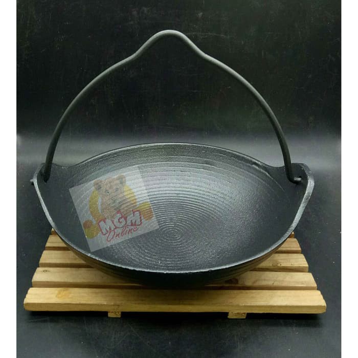 Serving bowl Iron Cast mangkok gantung 20cm Besi Cor TEBAL 2596