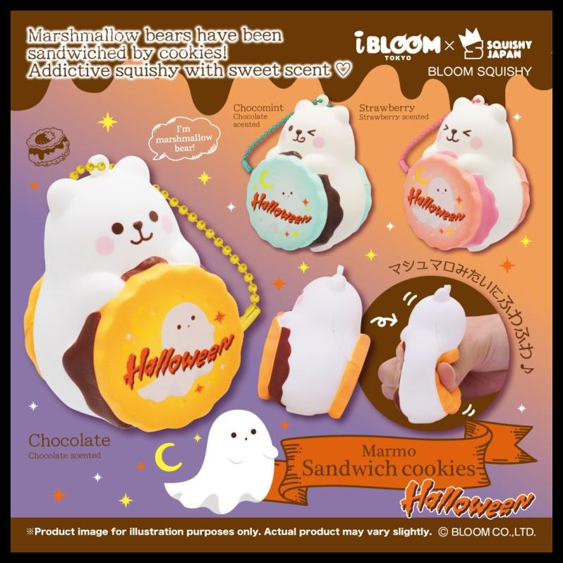 BISA COD SQUISHY INC - IBLOOM MARMO SANDWICH COOKIES HALLOWEEN TERMURAH 11