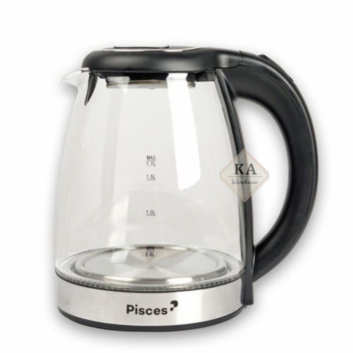 Pisces PK171GS - Glass Kettle 400W 1.7L