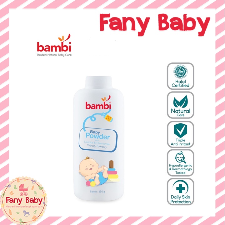 BAMBI BABY POWDER 250GR