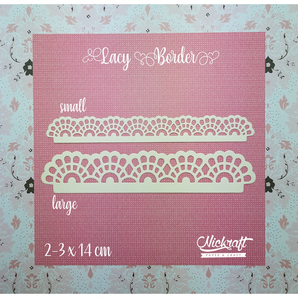 

LACY BORDER - Hiasan Scrapbook