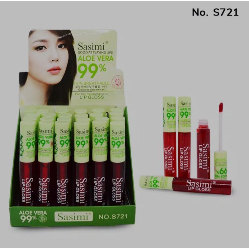 ECER - SASIMI ALOE VERA LIPTINT - Sasimi Aloe Vera Liptint 99% Lip Tint