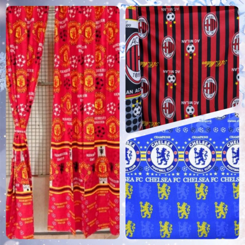 Gorden pintu Gorden Jendela Model Serut  Motif Bola