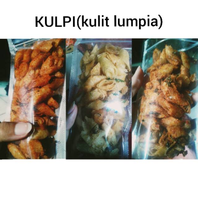 

Cemilan ringan kulit lumpia (kulpi)