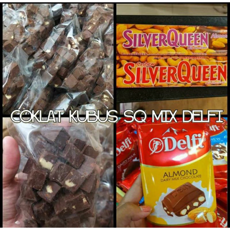 

Coklat Kubus Silverqueen mix Delfi