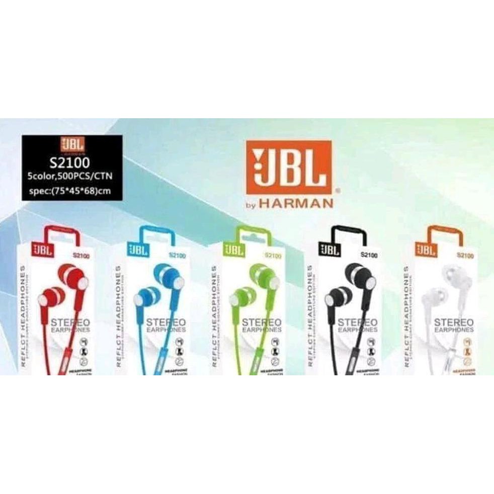 Best Seller Headset Jbl Harman Kardon S2100 - Handsfree Jbl Kabel Stereo Super Bass Terbaik