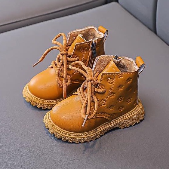 PROMO 12.12 PUNCAK Okaybaby B125 Sepatu Boot Marting Anak Laki-laki/Perempuan IMPORT (FREE BOX) Termurah Fahion Sepatu Sendal Import Terbaru Kekinian