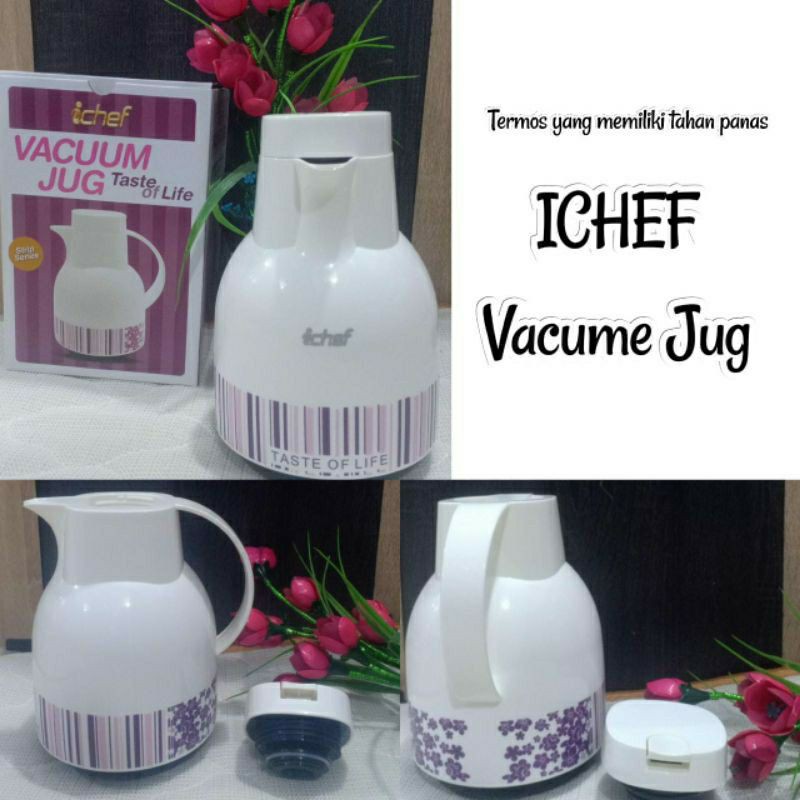 THERMOS ICHEF VACUUM JUG 1 LITER TERMURAH