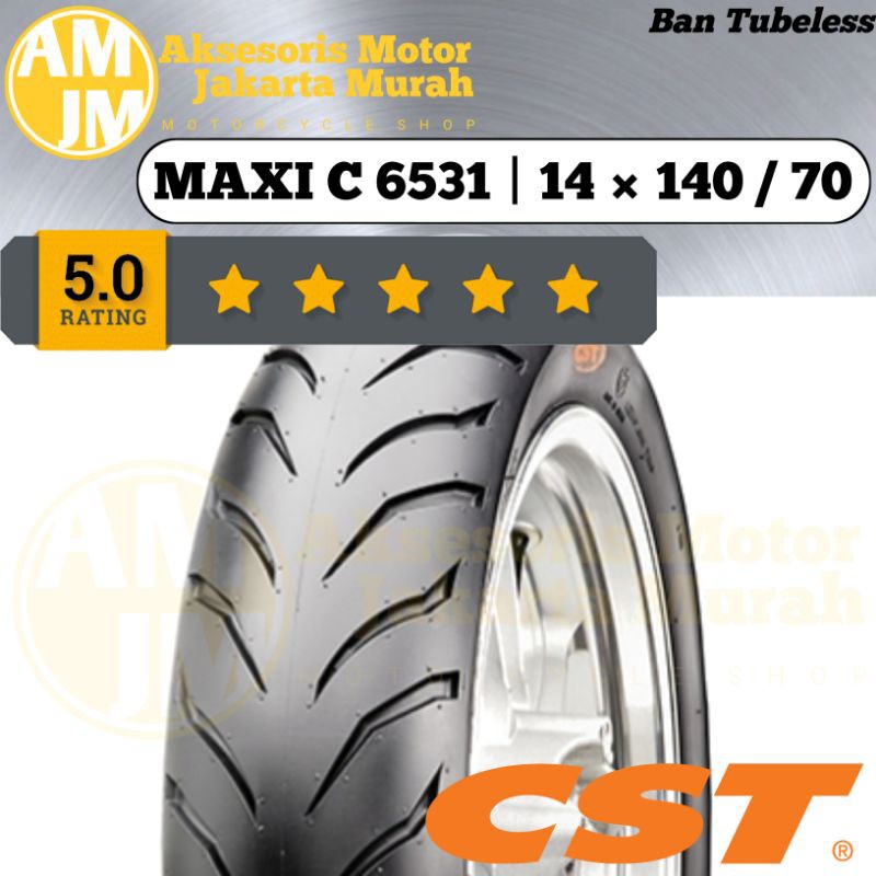 CST Ban 140/70-14 MAXI C 6531 Ban Aerox Tubeless