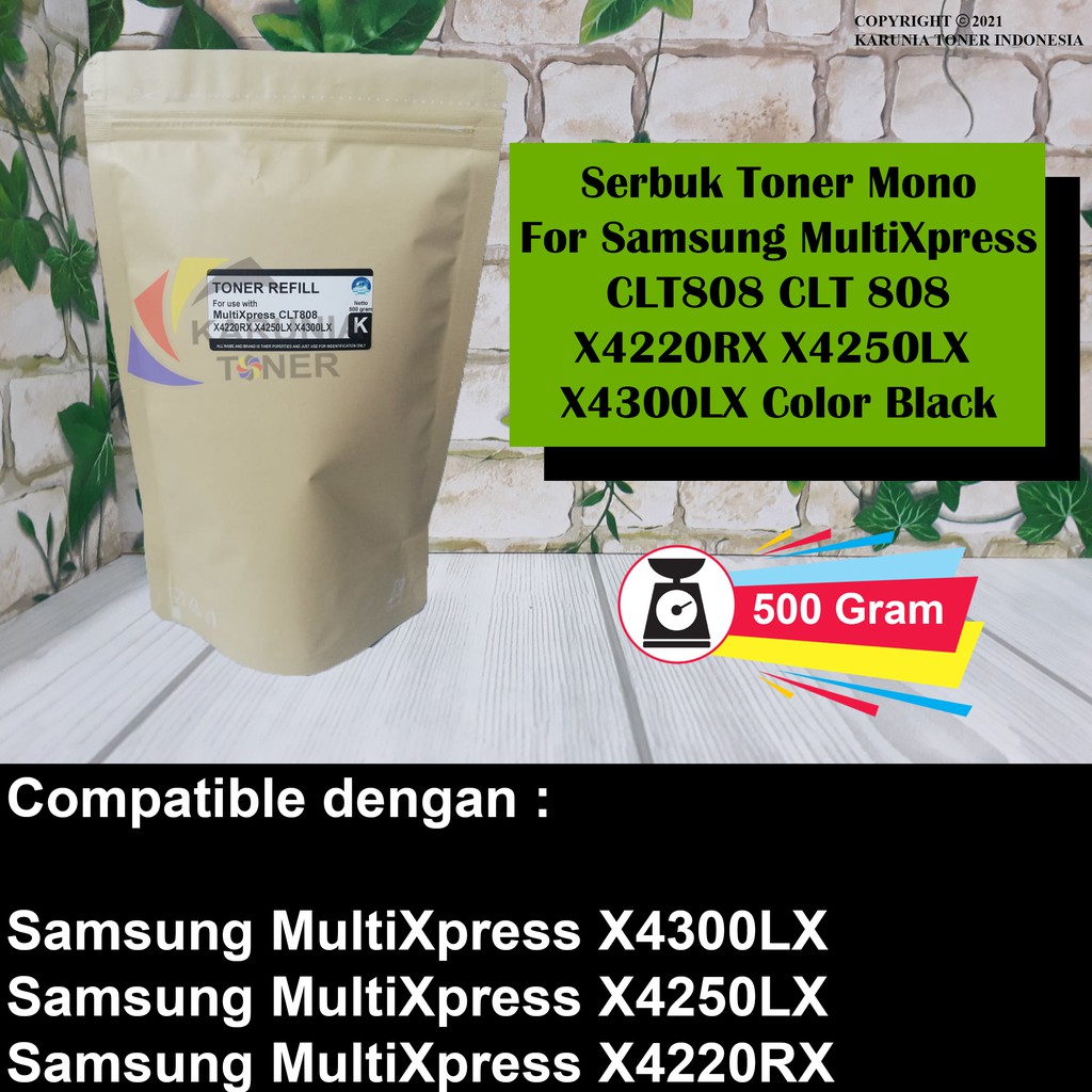 Serbuk Toner Samsung MultiXpress CLT808 CLT 808 X4220RX X4250LX X4300LX