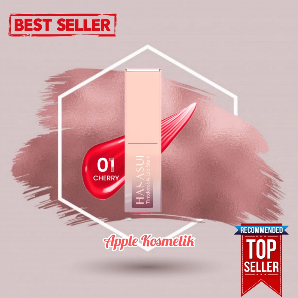 HANASUI Tintdorable Lip Stain _ Liptint HANASUI 3,5g (BPOM) / LIPTINT HANASUI / LIP TINT HANASUI