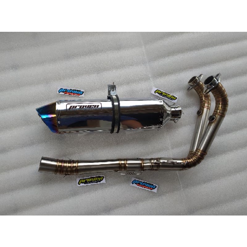 Knalpot Racing Full System Benelli TNT 250 /249 S Original Proven Racing