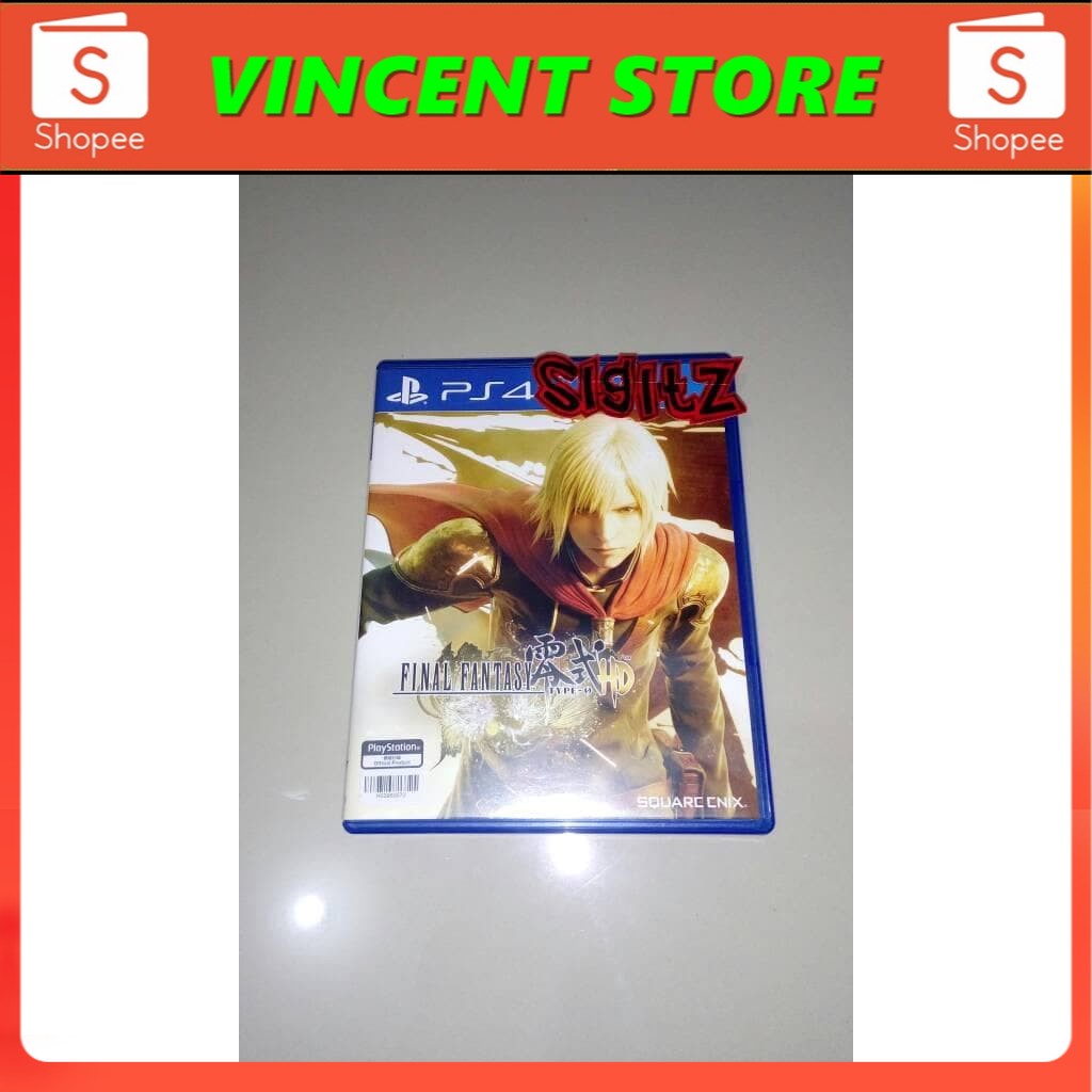 PRODUK ORIGINAL  bd ps4 kaset game final fantasy type-o HD