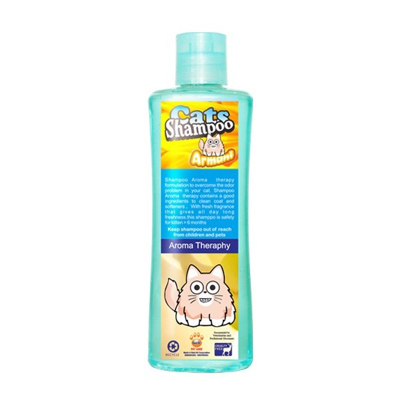 Shampoo Kucing Armani Aroma Theraphy 200ML Shampo Wangi Raid All 200 ML Cat