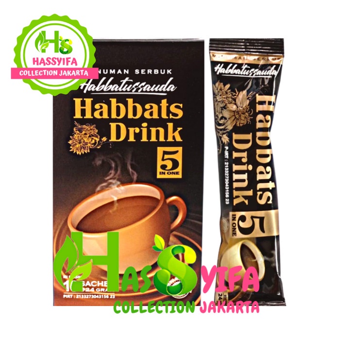 

Habbats Drink 5 in 1 Minuman Serbuk Habbatussauda isi 10 sachet (BERKUALITAS)