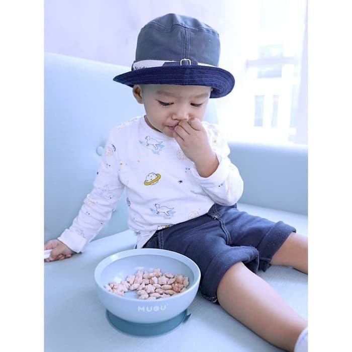 Makassar ! Anti Spill Suction Bowl / Mangkok Bayi MUGU