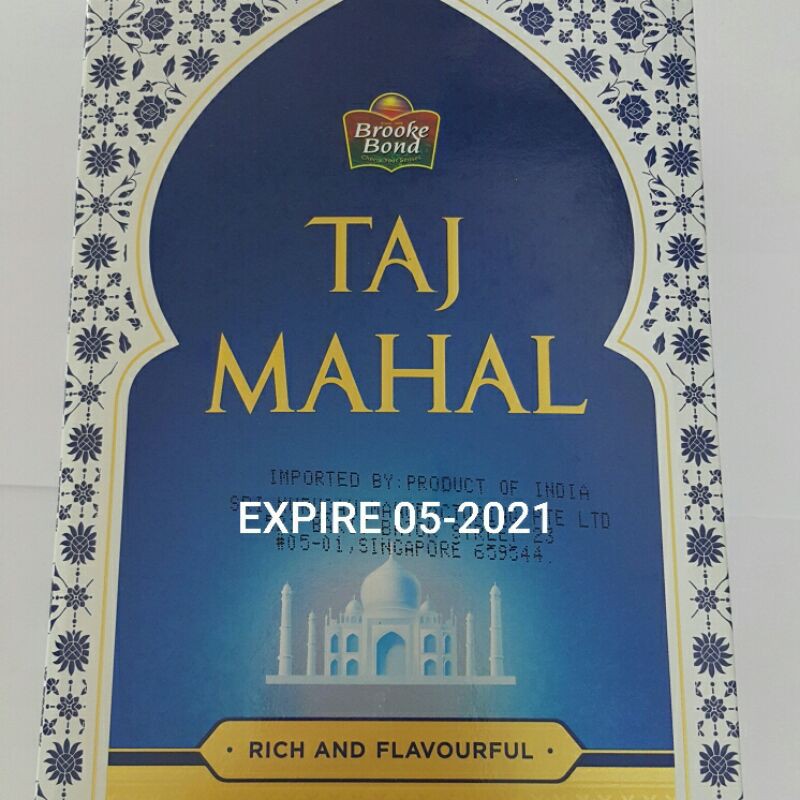 

TEA TAJMAHAL TEH INDIA 250GR