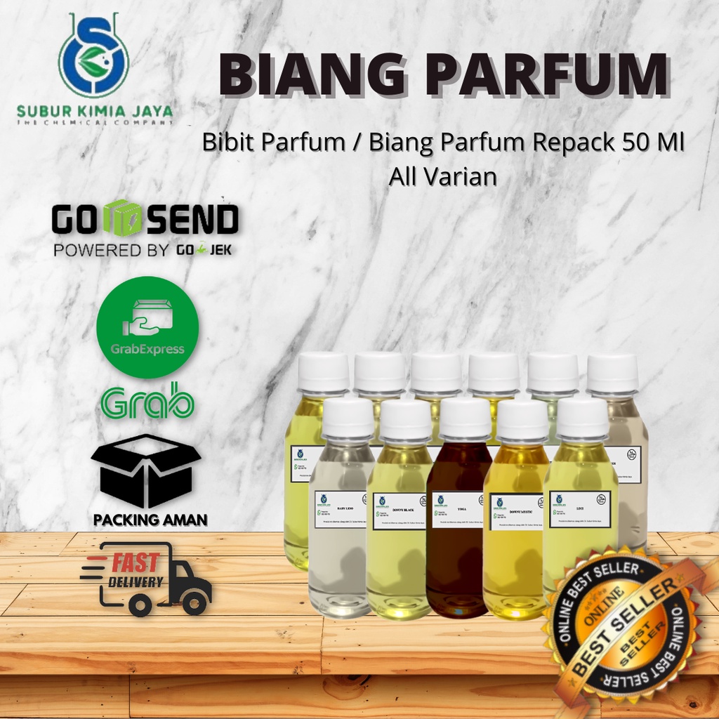 

Bibit Parfum / Biang parfum / Bibit Minyak Wangi Murni 50 ML Premium