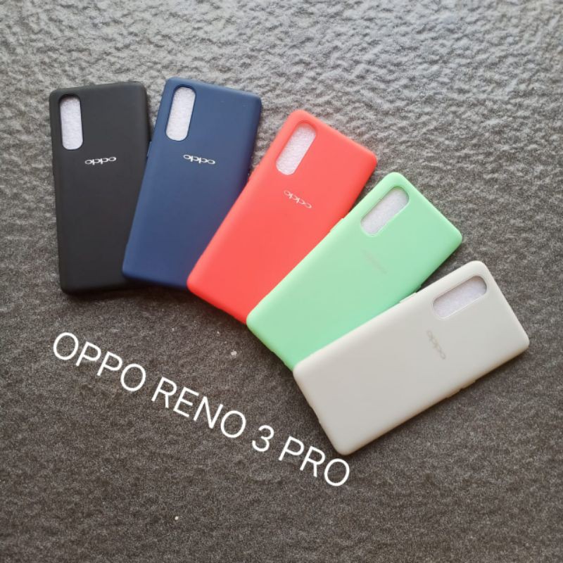 Case Oppo Reno 3 pro anti noda soft softcase softshell silikon cover casing kesing housing