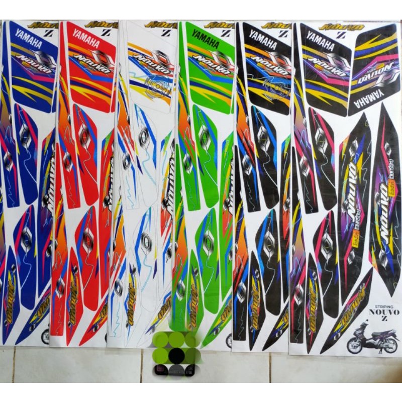 Striping Lis Sticker Vareasi Yamaha Nouvo Z Thailand Striping Nouvo Z Thailand Striping Nouvo MX