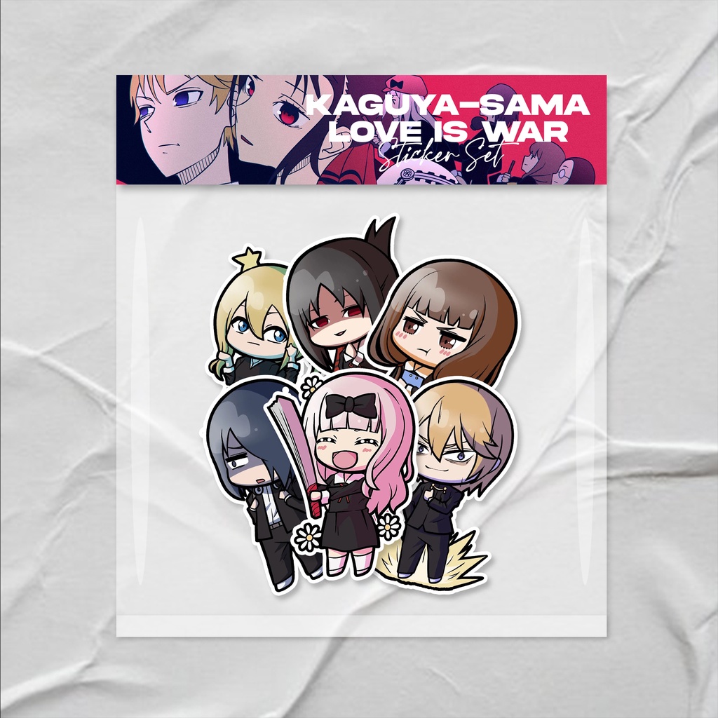 

6 Stiker Kaguya-sama: Love is War
