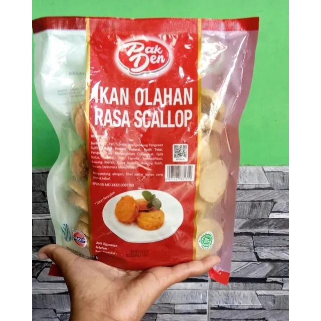 

Pak den Scallop 500 gr - amira frozen food