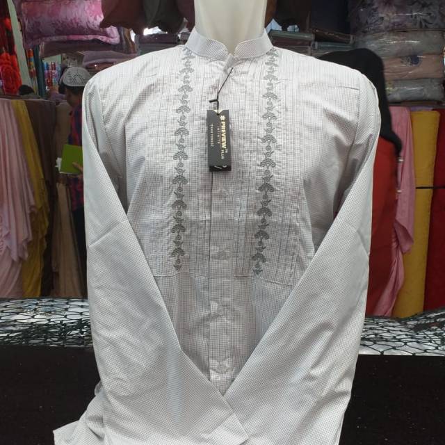 Baju koko pria Itang yunasz(tangan pendek)
