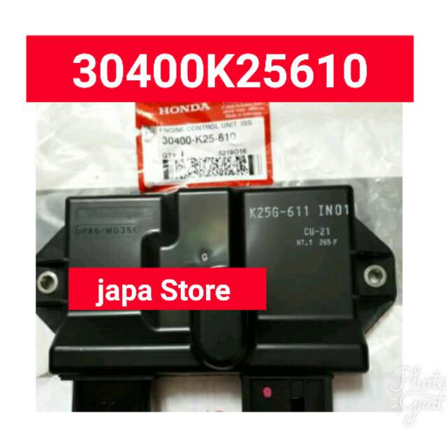 30400K25610C1 30400K25610 Ecu beat pop esp iss ecm beat pop esp iss cdi beat pop esp iss