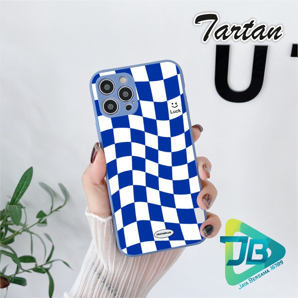 CASE CASING SOFTCASE SILIKON MACARON PELINDUNG KAMERA TARTAN OPPO VIVO SAMSUNG XIAOMI REALME IPHONE ALL TYPE JB5581